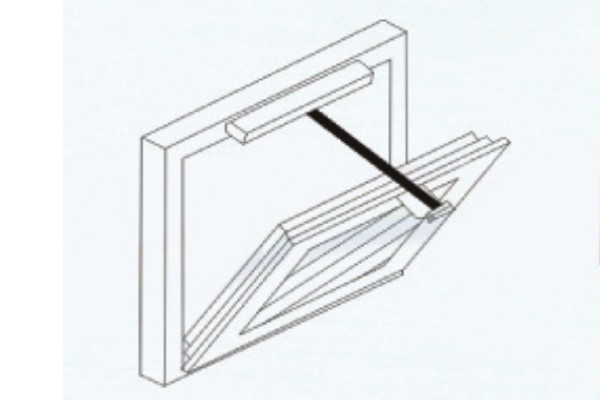 鏈條式電動開窗器的安裝方法
